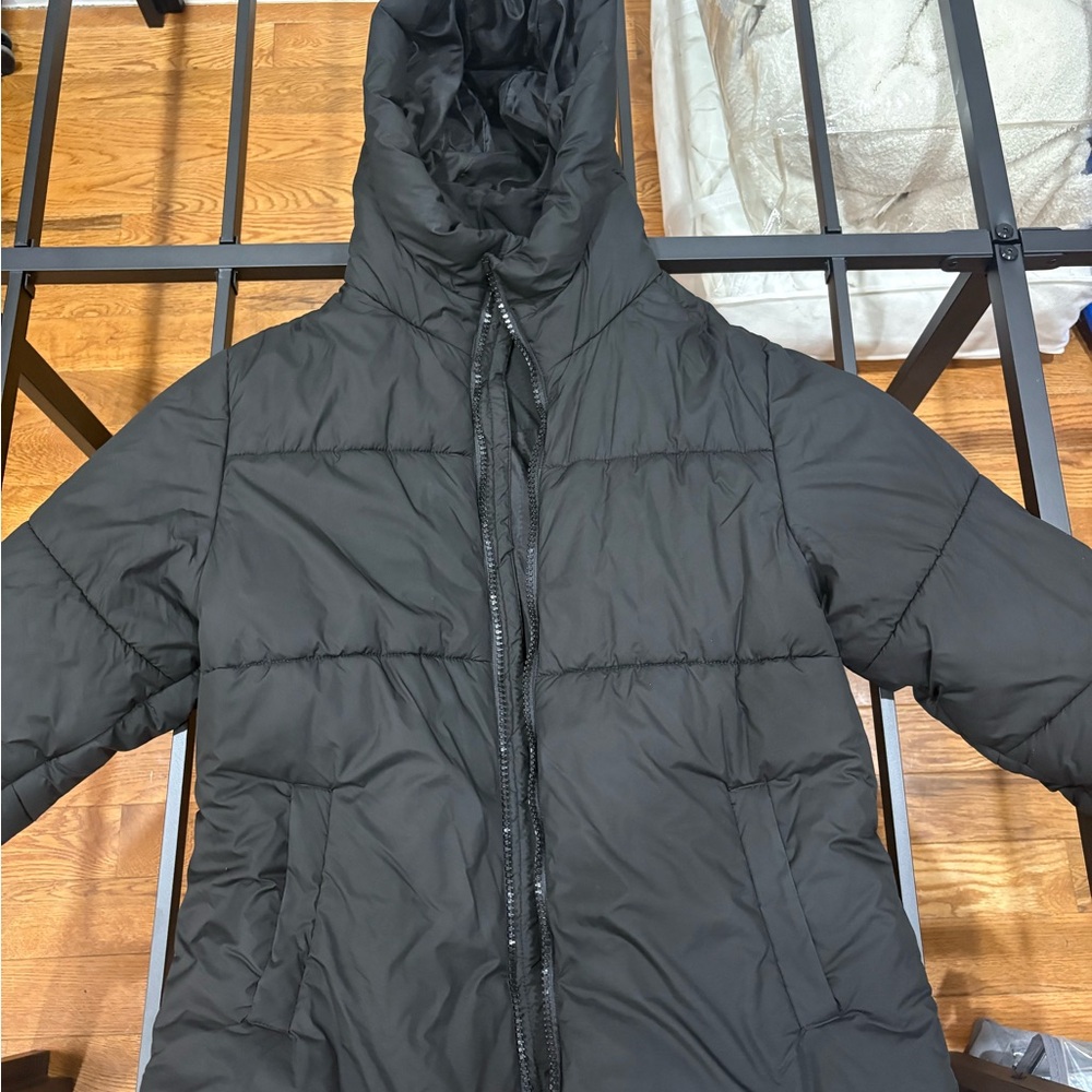 Men’s Pacsun Black Puffer Jacket with Hood